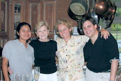 Adaluz, Betty, Lisa, Tom